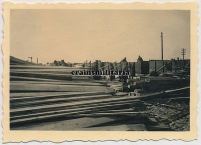 Genuine Photo Russian Prisoners for Forced Labour at the Railway Station in Russia Winter