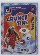 2025 Panini Donruss WNBA Crunch Time Diamond Kiki Iriafen #20 Rookie RC v3r