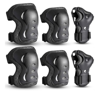 Youth Medium Protective Gear Set - Wrist, Elbow, & Knee