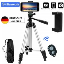 Stativ Tripod mit Fernbedienung Selfie Smartphone Handy Halterung Kamera Adapter