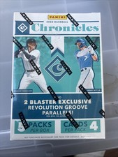 2022 Panini Chronicles Factory Sealed Baseball Card Blaster Box New