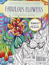 Creative Inspirations Fabulous Flowers Coloring Book