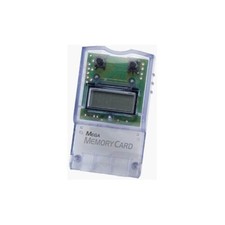 Performance Mega Memory Card For PlayStation 1 PS1 Expansion Clear Very Good 1E