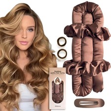 BLINKEEN Jumbo Heatless Hair Curler Set-Satin Heatless Curls Overnight, Jumbo...