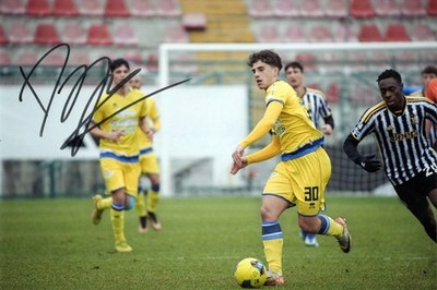 Matteo Dagasso Autographed Photo Signed Photo PROOF Autograph Pescara Calcio
