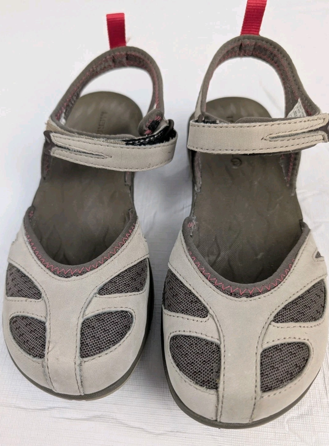 Merrell Siren Wrap Q2 sandali punta chiusa donna taglia US 7 alluminio