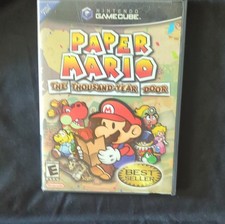 Nintendo Paper Mario: The Thousand-Year Door Manual Included - GameCube 2004