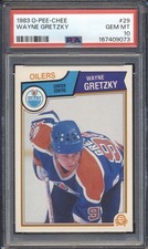 1983 OPC O-PEE-CHEE Hockey Wayne Gretzky #29 PSA 10 OILERS GEM MINT HOF