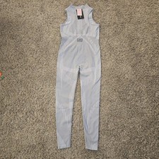 Pretty Little Thing Womens Gray Contour Zip S...