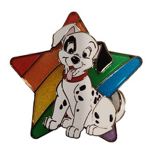 Disney 101 Dalmatians Patch Puppy Dog Rainbow Star AP Artist Proof Pin 00001