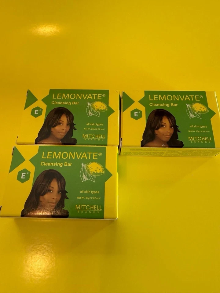 Sabonete de limão Bronnley caixa com 3 barras - não está mais sendo fabricado - Imagem 2 de 2