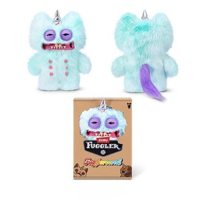 Official Fuggler 9'' Grumpy Unicorn Plush Funny Ugly Monster Teeth Toy New