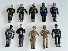 Vintage 1980s Lanard Corps Army Military Action Figures Soldiers X10