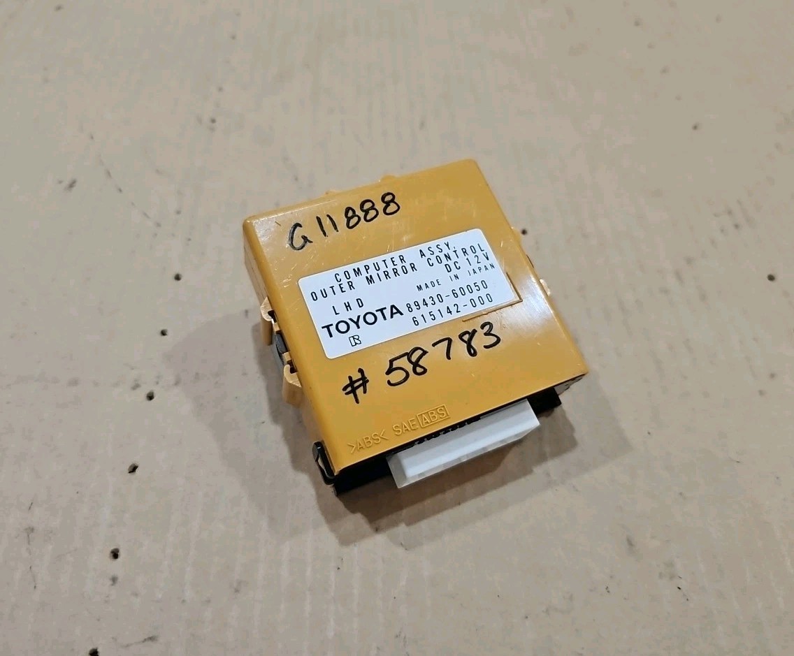2003-2007 Lexus Gx470 Oem Outter Side Mirror Control Module Unit 89430-60050