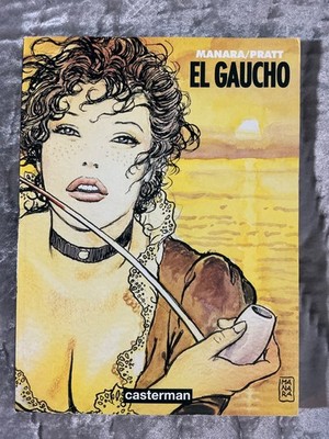 EL GAUCHO MILO MINARA HUGO PRATT GRAPHIC NOVEL SOFTCOVER