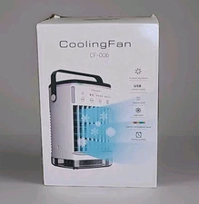Portable Air Cooling Fan (CF-006) Personal Mini Fan - 4 Speed - 7 Colors - Good