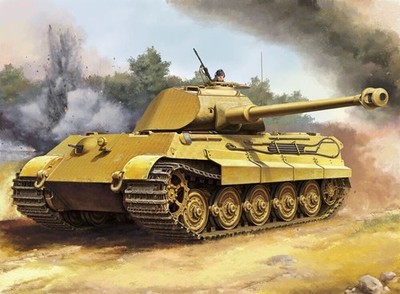 Trumpeter 00948 - 1:16 Pz.Kpfw.VI Sd.Kfz.182 Tiger II Porsche Early prod. - Neu