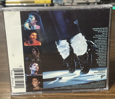 The Jacksons: Live by The Jacksons (CD, Jul-1984, Epic) for sale