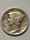 1929 P   Mercury Dime     N222