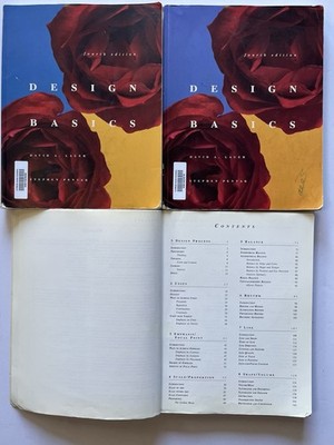 3 Copies Of Design Basics -Paperback By Lauer, David - Great For Homeschool