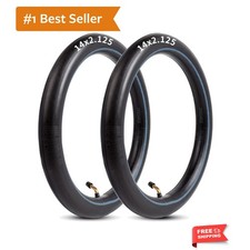 Heavy-Duty 14 x 2.125 Inner Tube 14 Inch Electric Bike Tubes with Angled Valv...