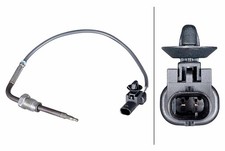 HELLA Sensor, Abgastemperatur Rußpartikelfilter, Vor u.a. für CHEVROLET, OPEL