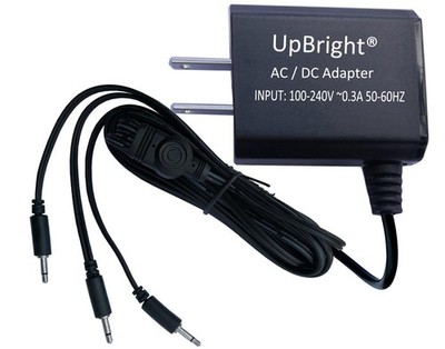 UpBright 3V 550mA AC/DC Adapter Compatible with Department 56 4035316 black 
