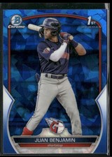 2023 Bowman Chrome Sapphire Edition #BCP-151 Juan Benjamin Prospects
