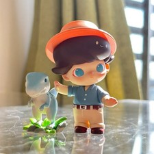 Dimoo Jurassic World Series Dinosaur Trainer Box Figure Doll Art Toys Gift