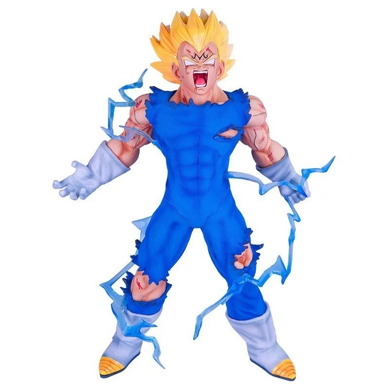 Figurine Vegeta 27 cm en PVC de Dragon Ball Z avec sa boîte de collection