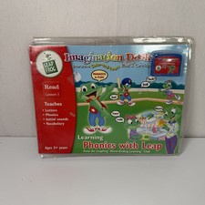 LeapFrog Imagination Desk Learning Phonics with Leap Book Cartridge Ages 3