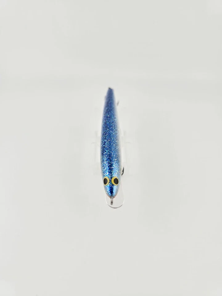 Vintage Bagley Bang-O-Lure #5 In Dazzle Blue on White (Z74) Mint! - Image 3 of 4