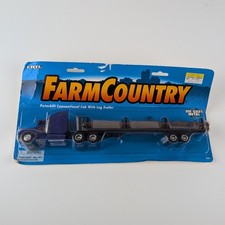 ERTL Farm Country 1/64 Peterbilt Conventional Cab with Log Trailer - New