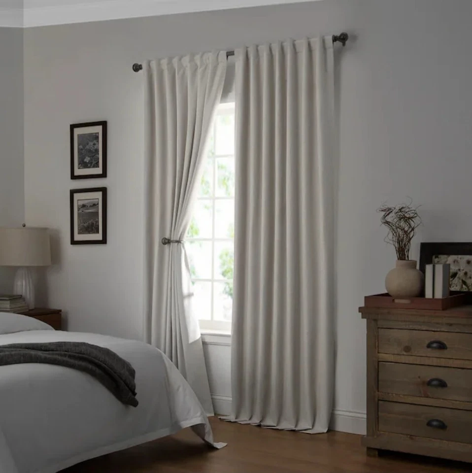 Selecciones de estilo | Anton | Blackout | Crema texturizada | 50x84 pulgadas | #3491224 Foto 3 de 4