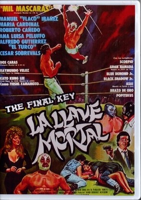 FINAL KEY (1990) aka La Llave Mortal written by Mil Mascaras Rarity  in English