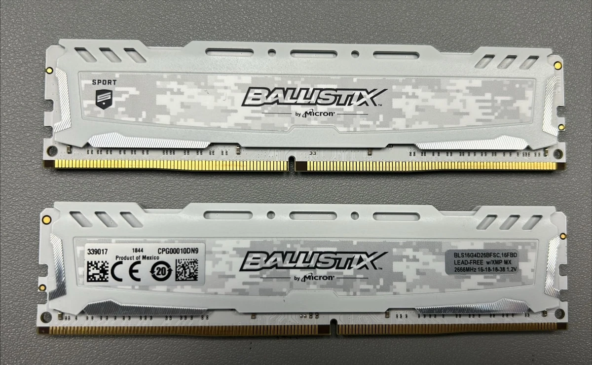 25+ Ballistix DDR4 SDRAM Memory (RAM) for sale | Updated Oct 2026
