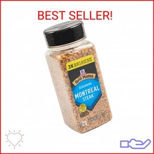 McCormick Grill Mates 25% Less Sodium Montreal Steak Seasoning, 10 oz