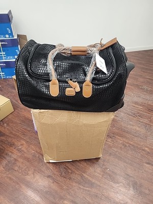 Bric's My Safari 21'' Rolling Carry-On Duffel- Black