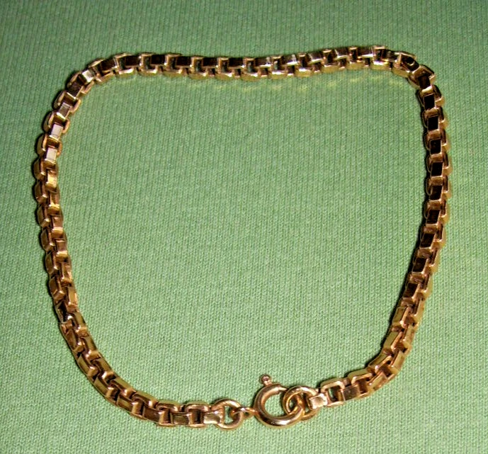 Goldkette Armkette Armband 18 Karat 750er 20cm 4g Echt Goldarmband Venezianer