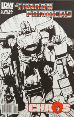 Transformers #25 - IDW - 2011 - Cover RI