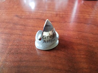 GREG ALLEN FINGER PICKS WITH CLEAR RUBBER 