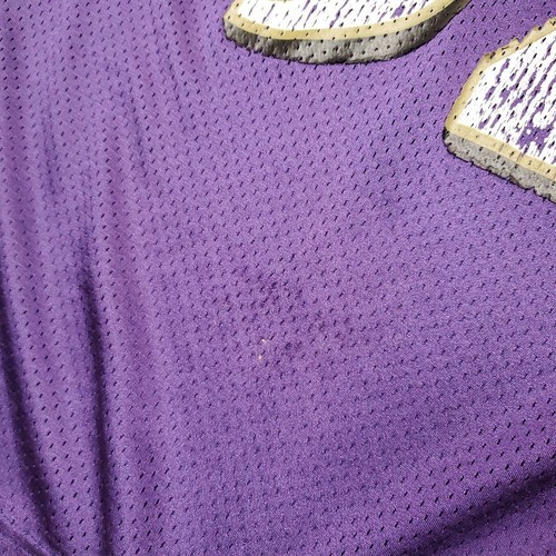 Vintage Baltimore Ravens Jersey Kids XL Purple Ray Lewis 52 Reebok NFL Players - Picture 4 of 11
