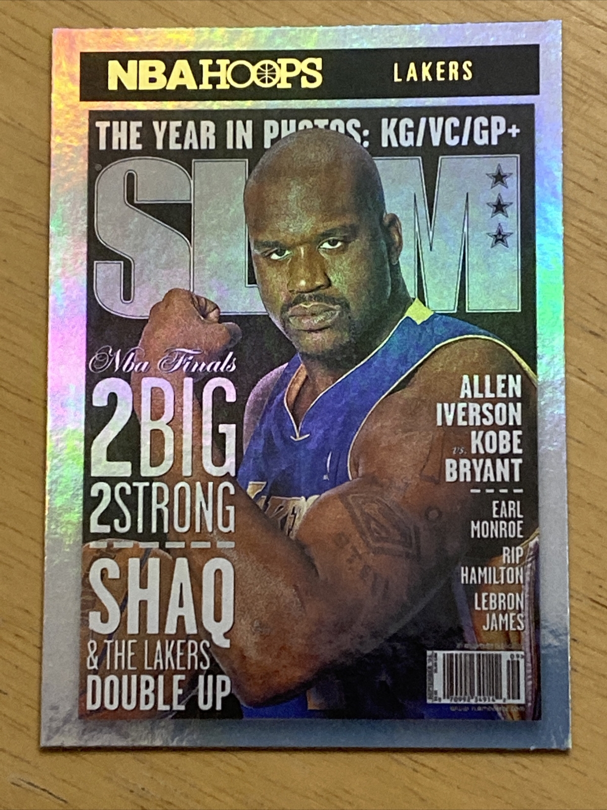2020-21 Panini Hoops SLAM Holo #9 Shaquille O'Neal