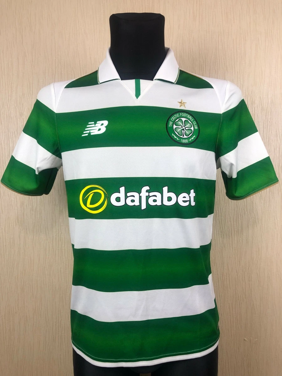 CELTIC 2016 2017 HOME SHIRT FOOTBALL SOCCER JERSEY NEW BALANCE MENS SIZE S