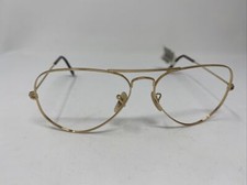 RAY BAN AVIATOR 58mm RB 3025 001/M2 GOLD 58/14/135 METAL ITALY 7469