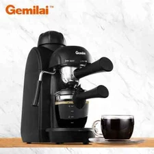 Gemilai Semi-Automatic Coffee Machine With Milk Foaming Function