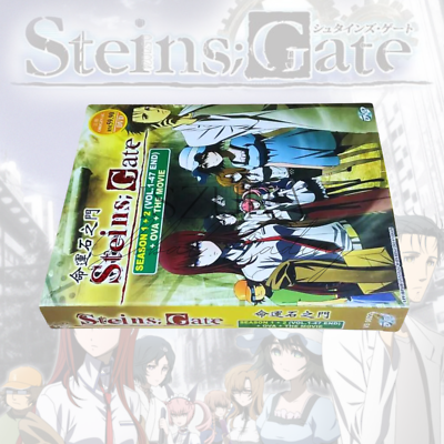 DVD Anime STEINS; GATE シュタインズ・ゲートComplete Series Season