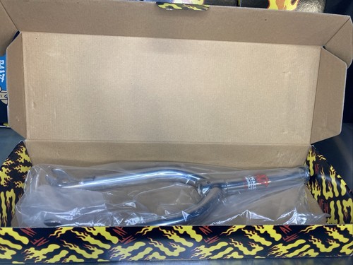 Bmx Fork Rant 18” Inch Twin Peaks Chrome 3/8 Axle 1 1/8 Steerer New Free Ship - Picture 2 of 4