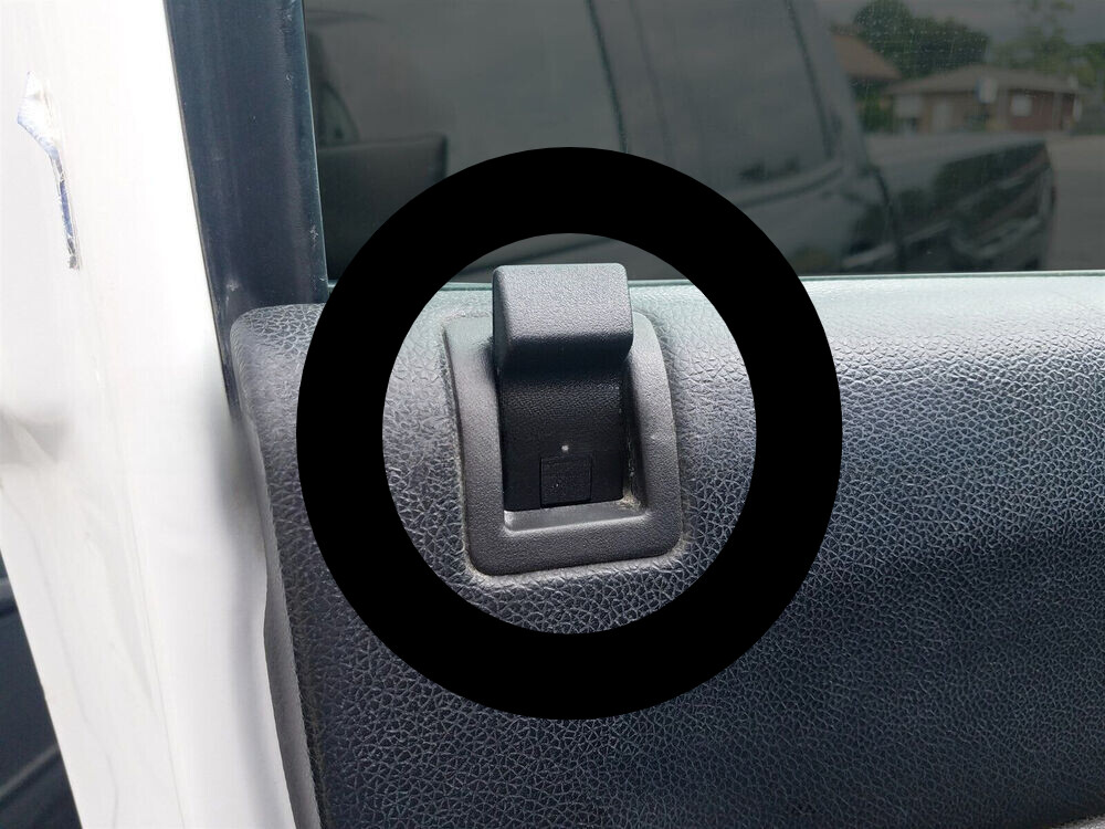 Aazon.co: Keran Interior Front or Rear Side Door Lock Knob Tab Ebony