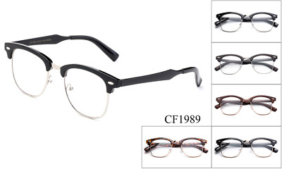 Designer Clear Lens Glasses Retro Nerd Frames Mens Womens Eyewear Fashion UV100%